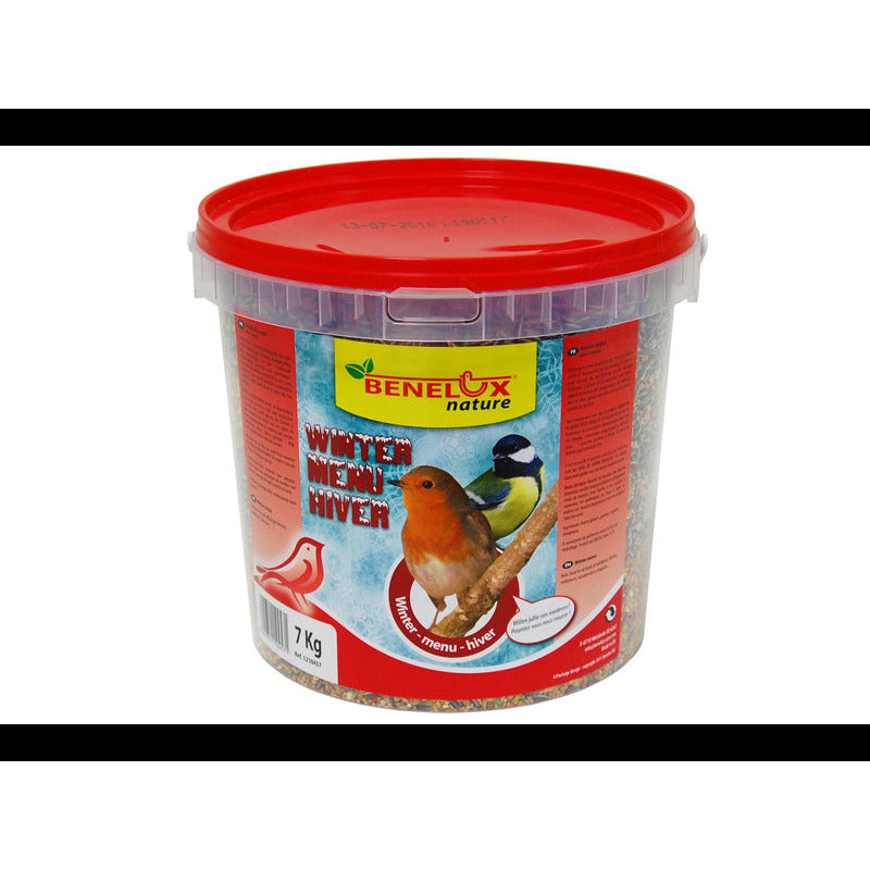 Mélange Mix Menu Hiver pour Oiseaux du Ciel - 7KG