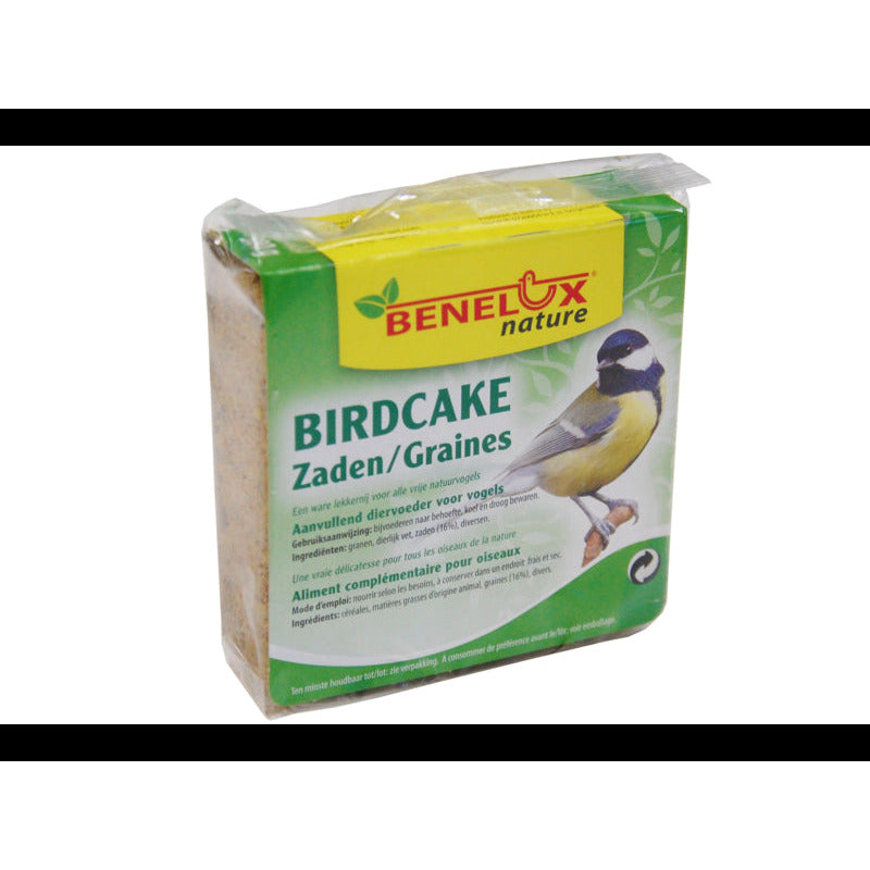 Birdcake - Bloc de graisses aux Graines - Oiseaux du Jardin - 300G