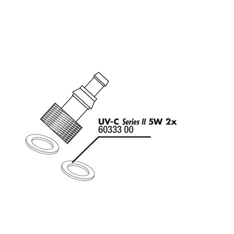JBL Joint circulaire connexion tuyau UV-C 5W (2x)