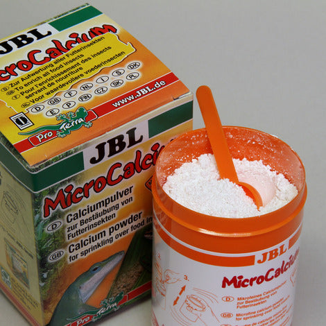 JBL MicroCalcium - Complément alimentaire de minéraux pour tous reptiles