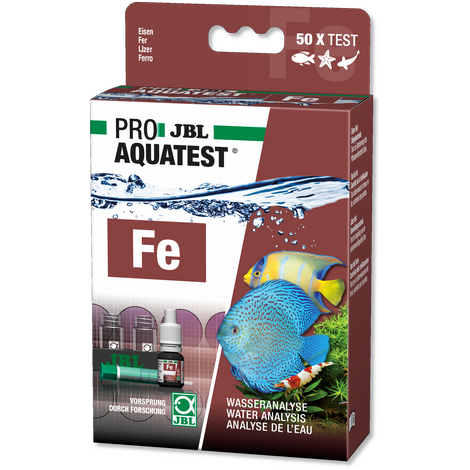 JBL Pro Aquatest Fe - Fer - Test à gouttes pour bassins et aquariums