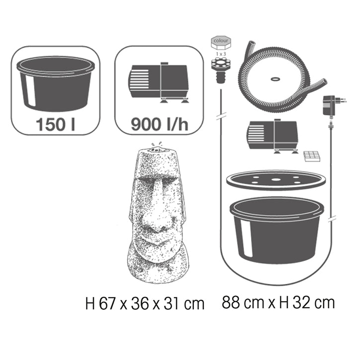 Orito AcquaArte-set Orito AcquaArte-Set