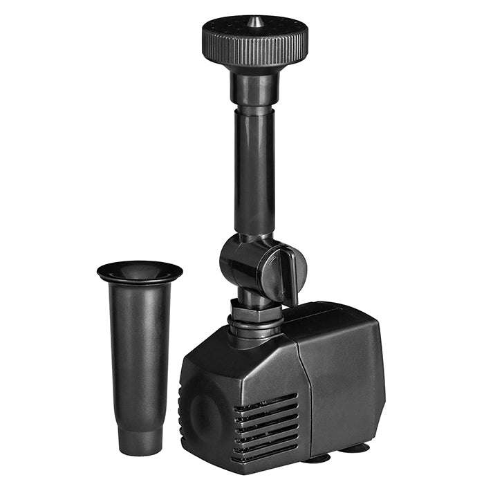 XTRA 400 - pompe fontaine de bassin - Qmax(l/h) 380, 5w, Hmax(m) 0,70, 3/8" - volcan H30x35 cm