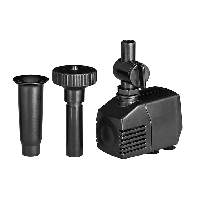 XTRA 400 - pompe fontaine de bassin - Qmax(l/h) 380, 5w, Hmax(m) 0,70, 3/8" - volcan H30x35 cm