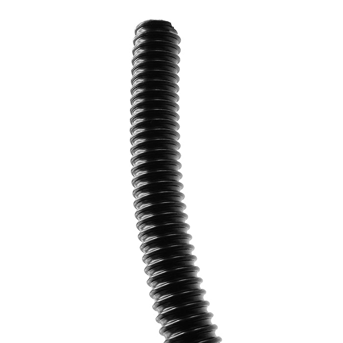 Tuyau de raccord cannelé renforcé, noir - Ø19 mm (¾") x 30 m