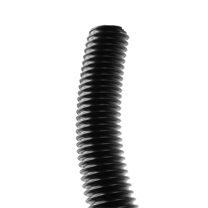 Tuyau de raccord cannelé renforcé, noir - Ø50 mm (2")