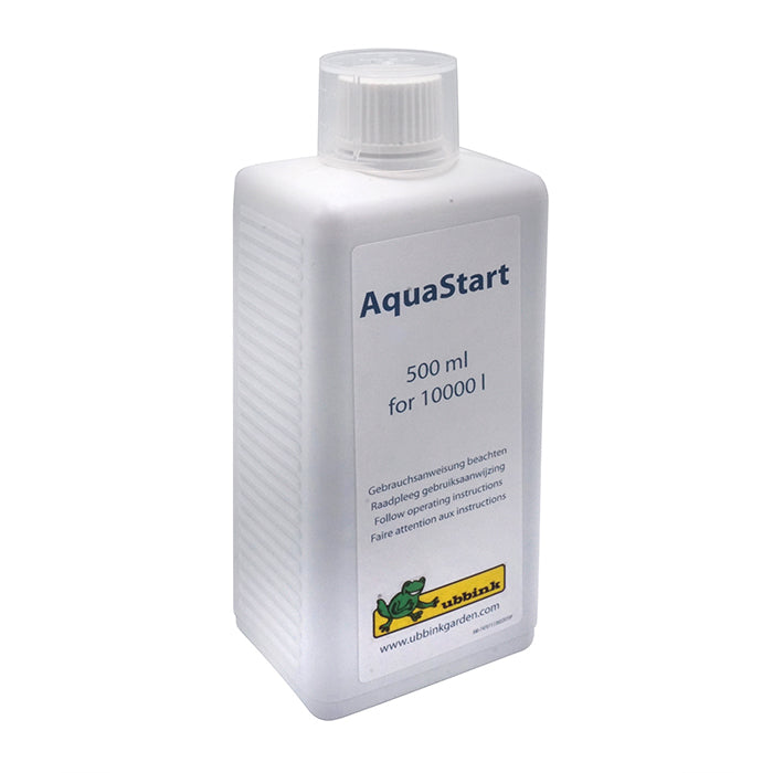 AQUA START 500 ml - stabilisateur de pH pour une eau de bassin adaptée aux plantes et poissons