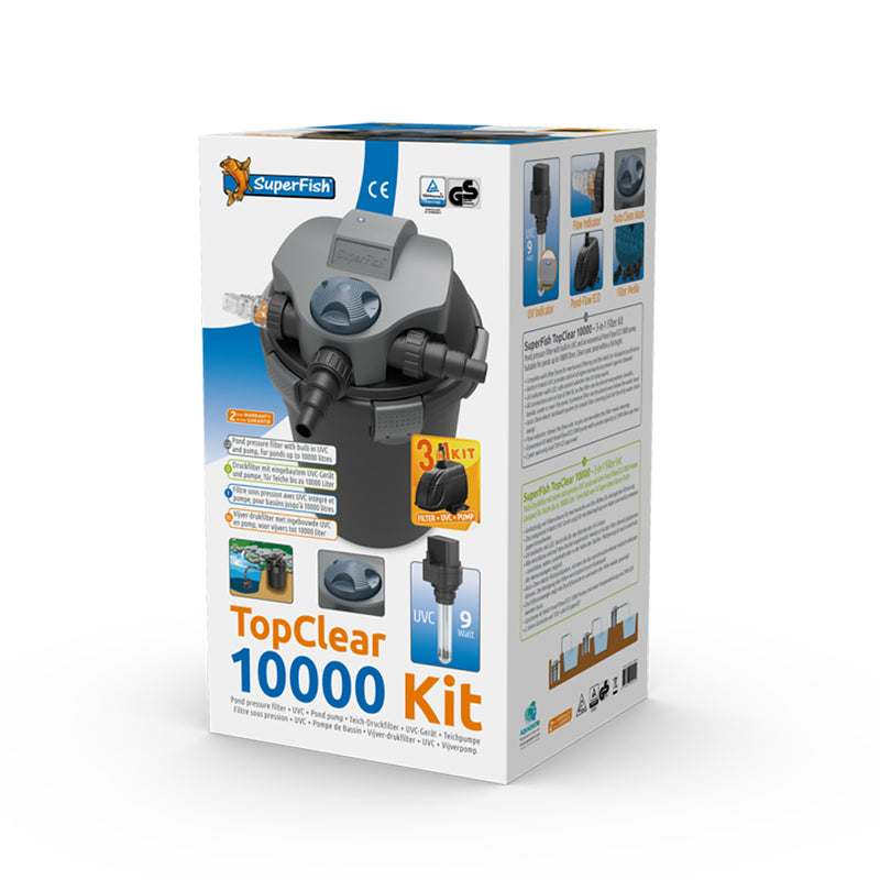 SF TOPCLEAR KIT 10000 UVC-9W - POMPE 3000L/H