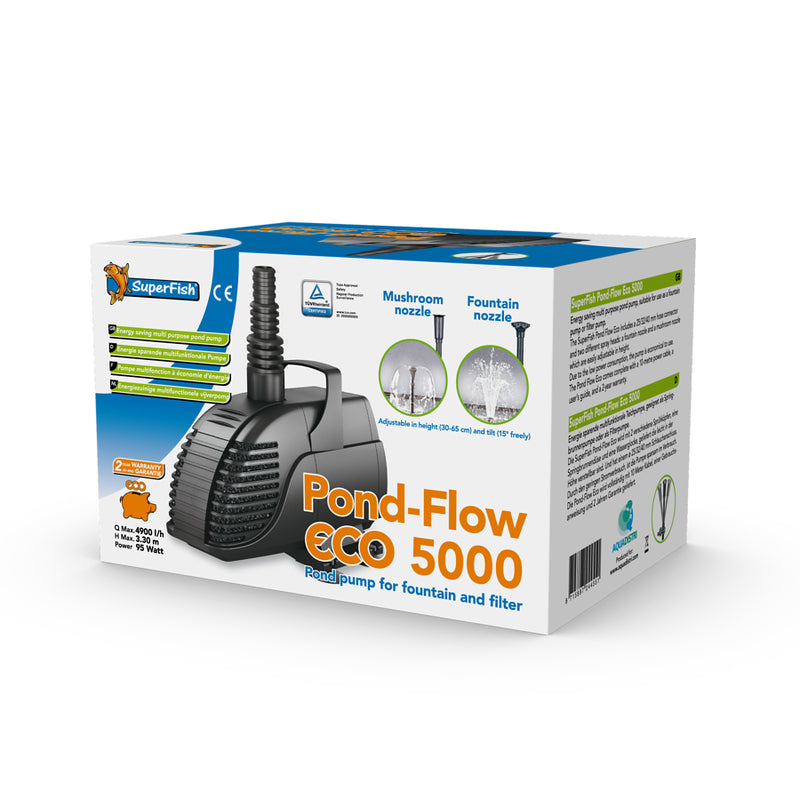 SF POND FLOW ECO 5000 - Pompe pour étang