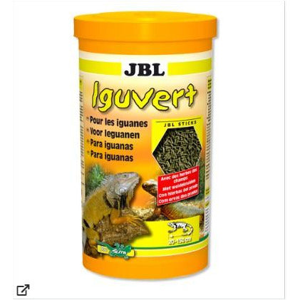 JBL Iguvert - Aliment de base pour iguanes et lézards 105G