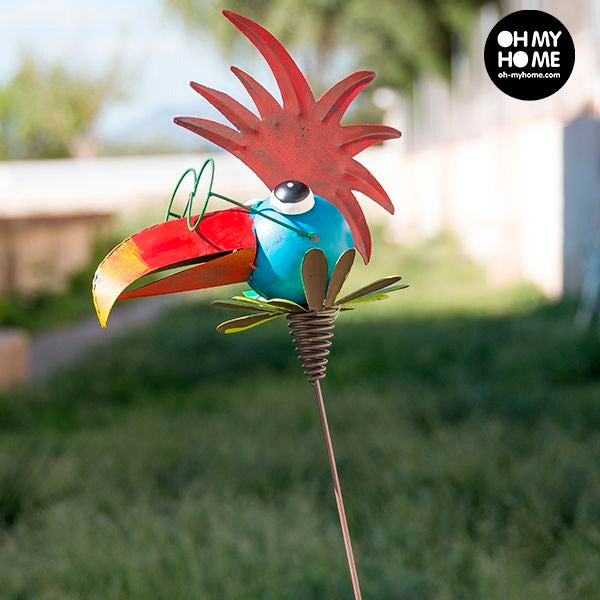 Metal Decorative Bird for Gardens