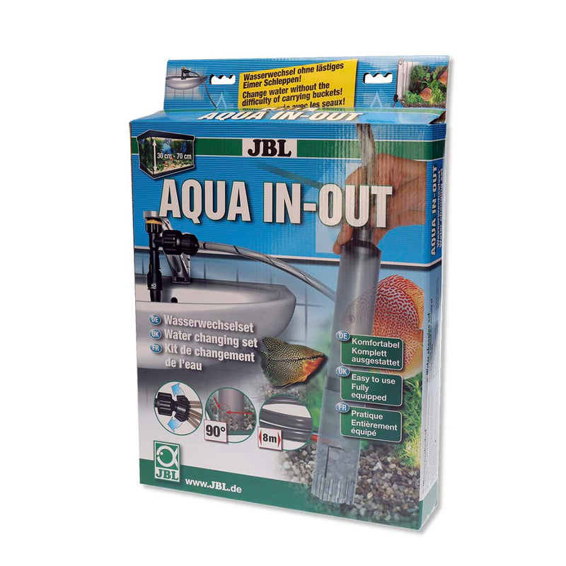 JBL Aqua In-Out - Kit de changement d'eau pour aquarium à raccorder au robinet