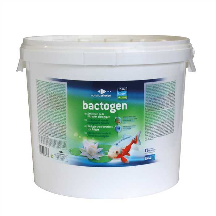 Aquatic Science Bactéries BACTOGEN 500M³ BACTERIE AQUATIC SCIENCES - Bactéries pour bassin