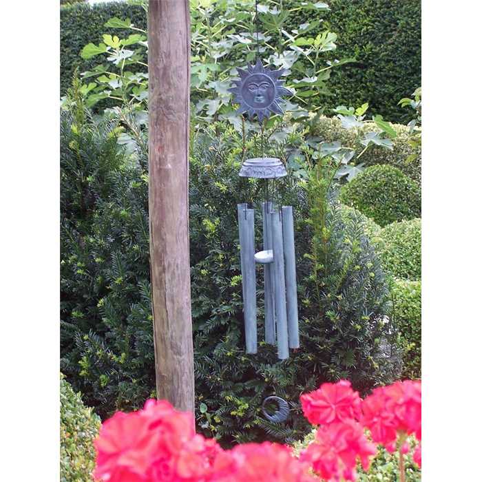 Aquigarden Décoration CARILLON AVEC UN SOLEIL - 55 X 13 X 9 CM WC0241BR-V