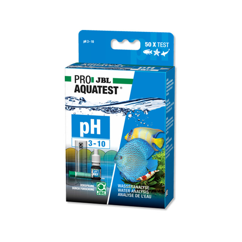 JB ProAquaTest pH 3.10-10.0 - Test rapide pour déterminer l'acidité dans les bassins et dans les aquariums d'eau douce et d'eau de mer