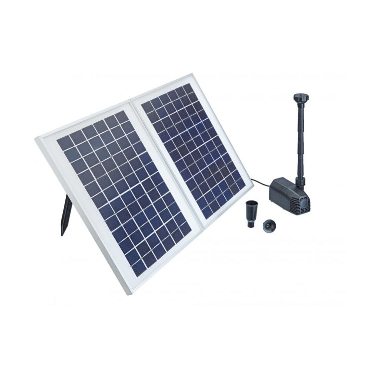 Pompe solaire pour jeu d'eau en kit PondoSolar 1600 - Pontec