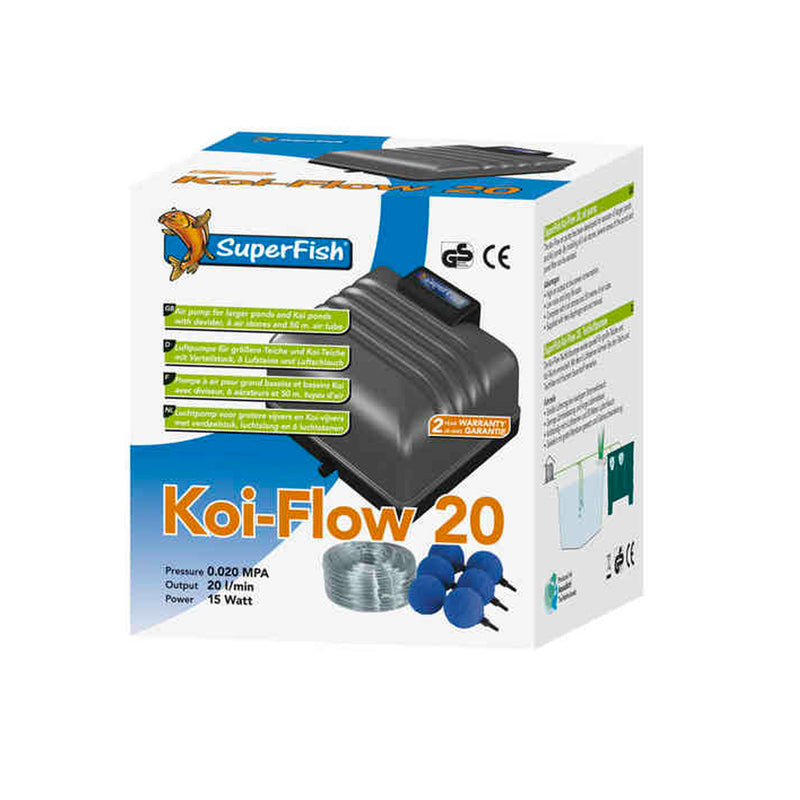 Superfish Koi Flow 20 - Pro Kit - Aération
