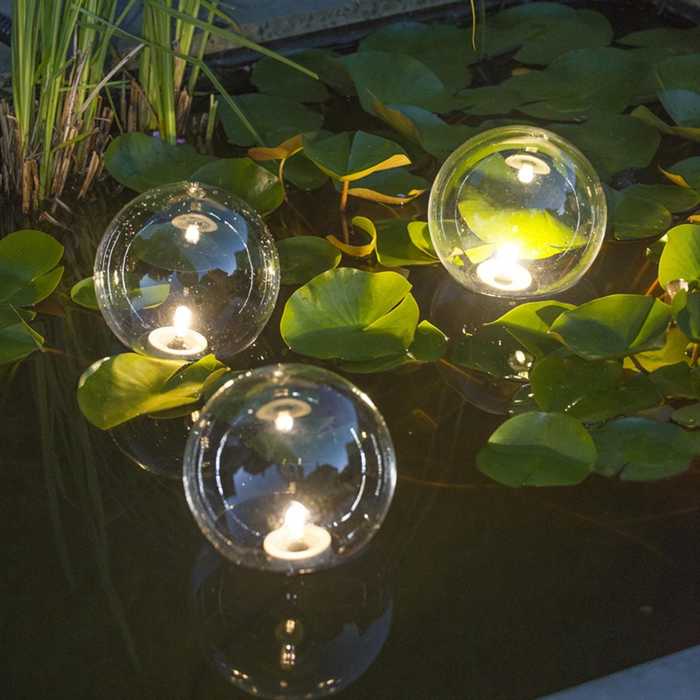 UBBINK - 3 BOULES FLOTTANTES LED MULTIBRIGHT FLOAT