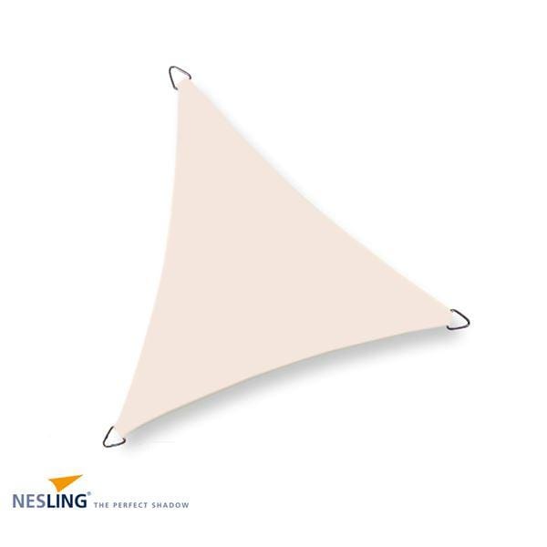 Nesling Voile d'ombrage Voile / Toile d'ombrage imperméable Dreamsail - Triangle 4,0 x 4,0 x 4,0m, Blanc 8717677460564 N501-022-34