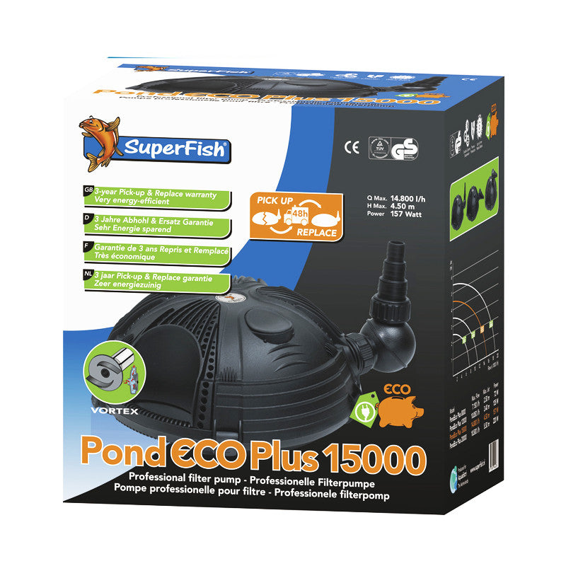 Superfish - Pond Eco Plus Classic 15000 - 157W