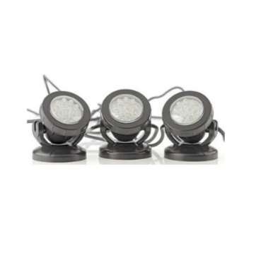 Pontec Eclairages pour étang PondoStar LED Set 3 - Spots performants pour un petit bassin - Pontec 4010052575209 57520