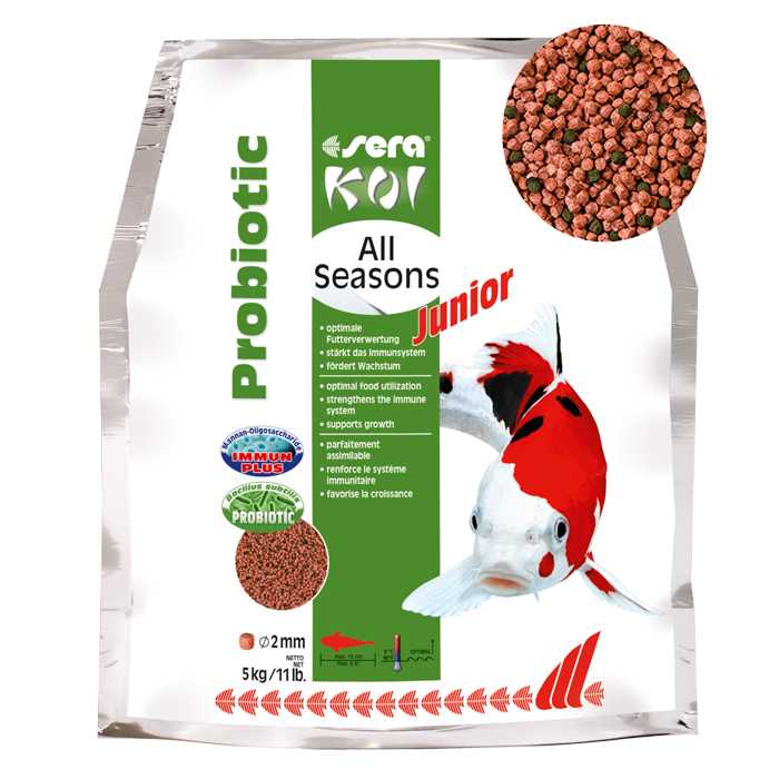 SERA KOI JUNIOR ALL SEASONS PROBIOTIC 5KG