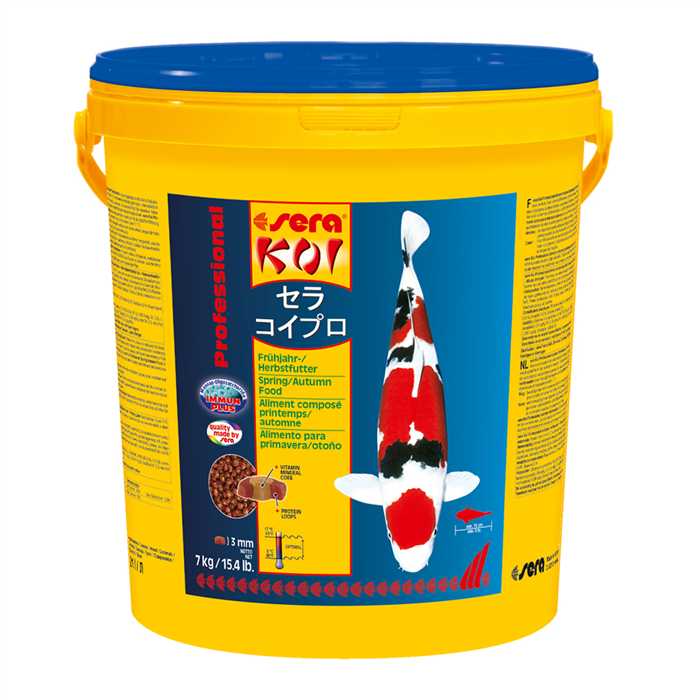 Sera Nourriture SERA KOI PROFESSIONAL ALIMENT PRINTEMPS/AUT 7KG 4001942070096 07009