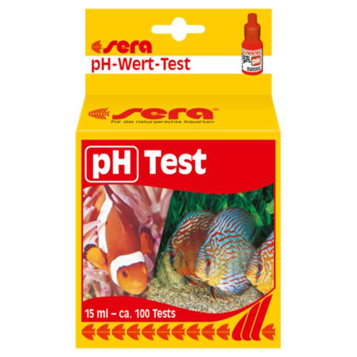 Sera Analyse d'eau SERA Test pH - Test en gouttes pour étang/aquarium 15ML 4001942043106 4310