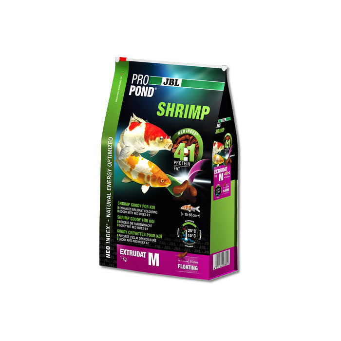 JBL ProPond Shrimp M 1,0kg 3L - Friandises pour koïs