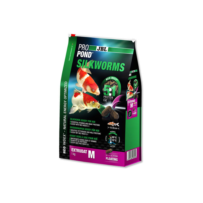 JBL ProPond Silkworms M 0,34kG - 1L