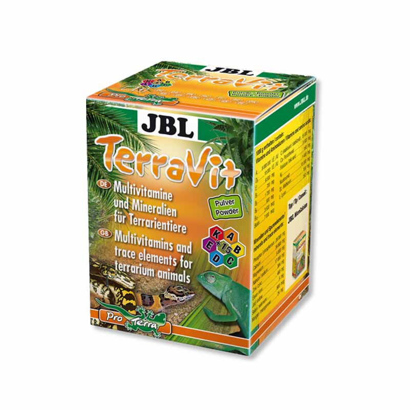 JBL TerraVit - Vitamines et oligoéléments pour animaux de terrarium