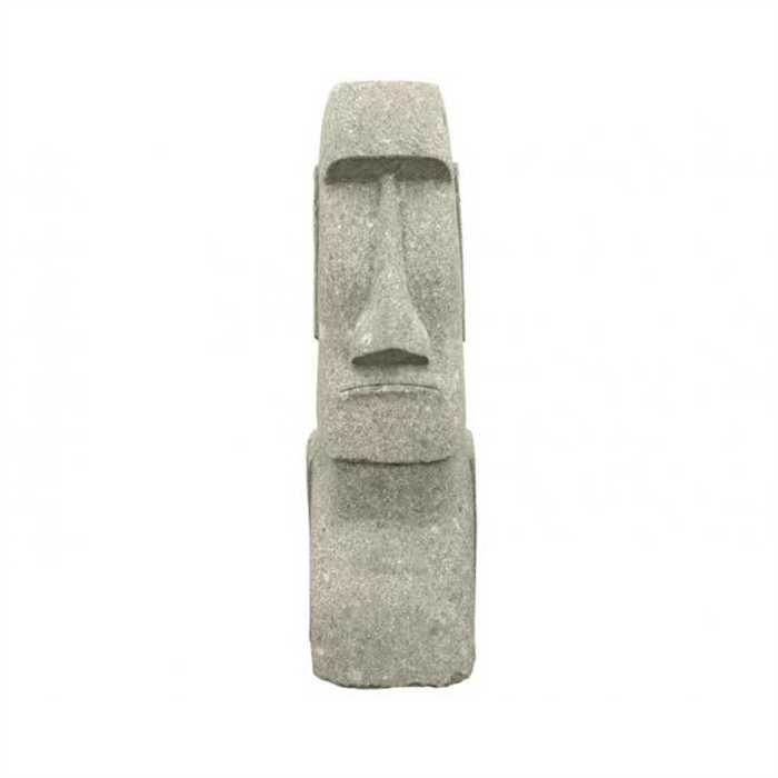 UN JARDIN A VIVRE Décoration Tête De Moai en Pierre Naturelle - 50cm 4250594711202 CST-MOAI-050NA