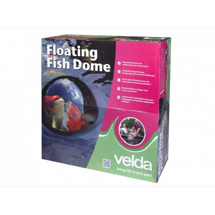 Velda Décoration FLOATING FISH DOME POUR POISSONS DU BASSIN